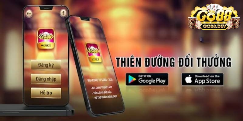 Các điểm thu hút người chơi trong ứng dụng tải Go88